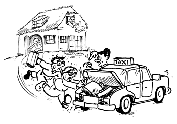 &Uuml;berst&uuml;rzte Abreise