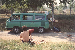 Die erste Mittagspause